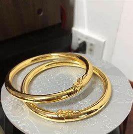 Lắc tay vàng nữ trơn