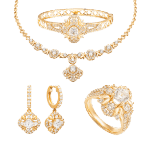 Bộ trang sức vàng 18k